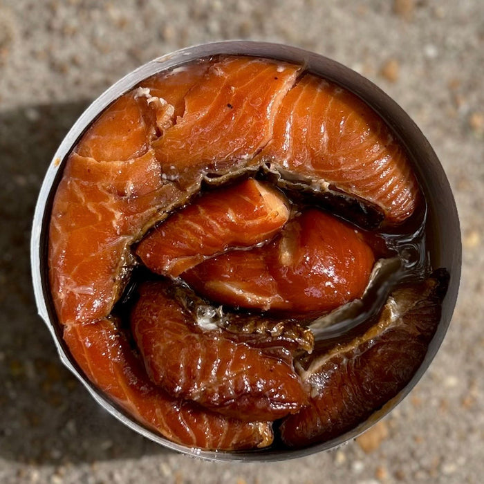 Wheelhouse Fish Tinned King Salmon - Olive Ovation
