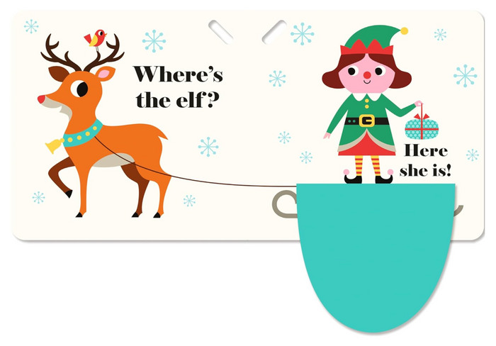 WHERE'S SANTA CLAUS?: A STROLLER BOOK — by Ingela P. Arrhenius