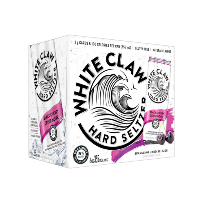 White Claw Black Cherry 6pk — Cooler