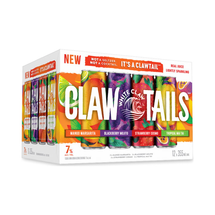 White Claw Clawtails 12x355ml — Cooler