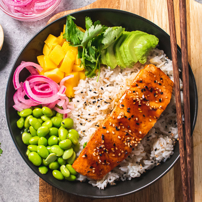 King Salmon Rice Bowl