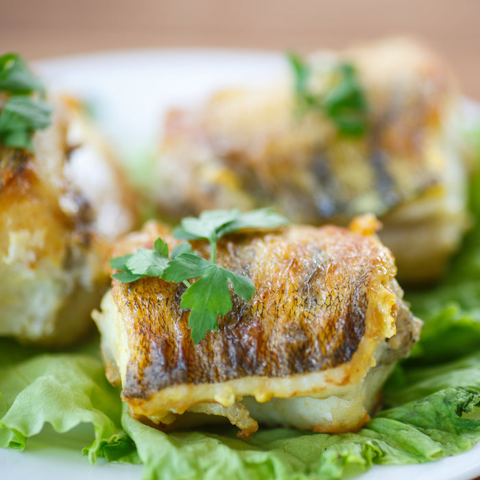 Walleye Portion with skin