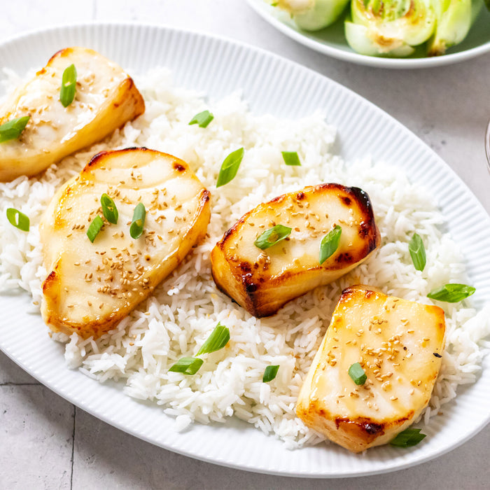 Miso Glazed Chilean Sea Bass