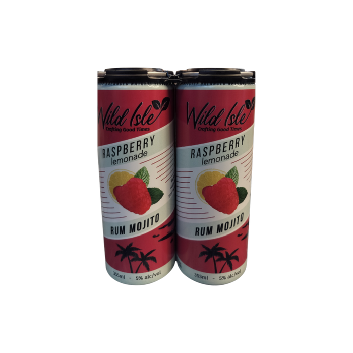 Wild Isle Raspberry Lemonade Mojito — Cooler