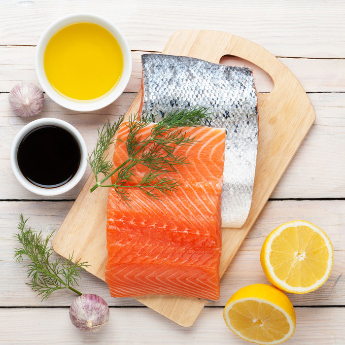 Wild Pacific King Salmon