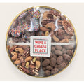 Wine & Cheese Place Nut & Candy Gift Round - Olive Ovation