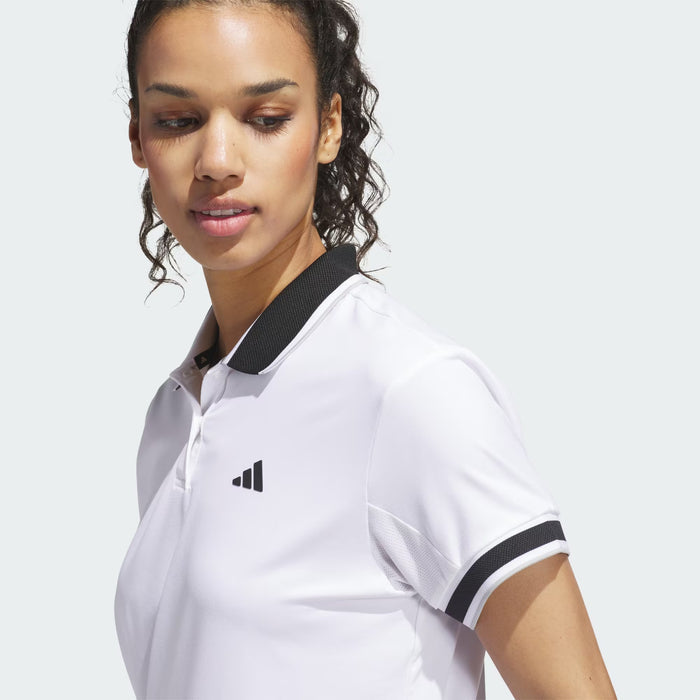 Adidas Women's Climacool Flat Knit Collar Polo