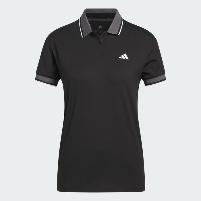 Adidas Women's Climacool Flat Knit Collar Polo
