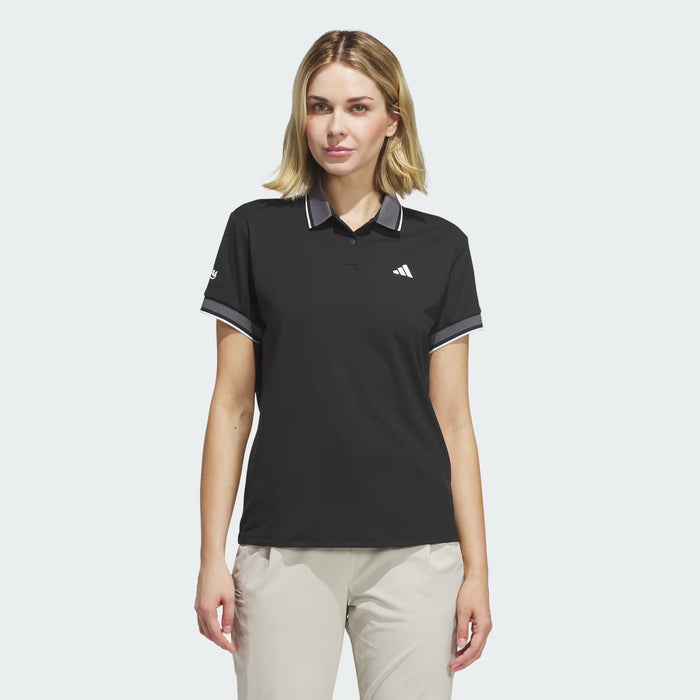 Adidas Women's Climacool Flat Knit Collar Polo