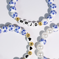 colorful gemstone jewelry, beaded fashion bracelet, gold or silver tone accessory, handcrafted beaded piece, trendy boho chic jewelry, vibrant statement wristwear, artisan handmade design, everyday stackable accessory, fashion jewelry for women, premium jewelry gift idea, boutique style wristwear, elevated modern jewelry