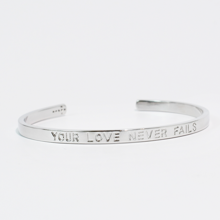 Your Love Never Fails Bangle